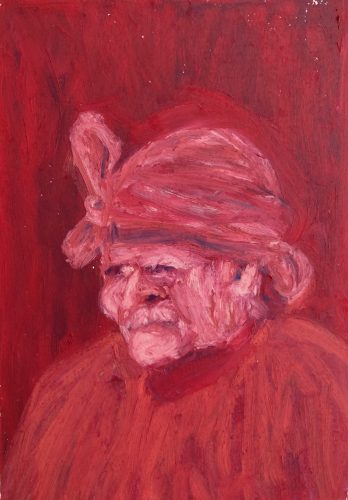 portrait of my grandmother made with oil pastel for a oil pastel challenge by adesane