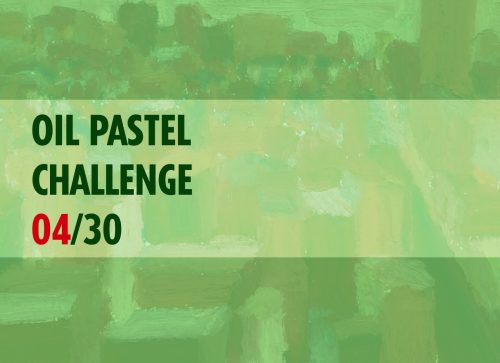 oil pastel challenge cover 04 by adesane