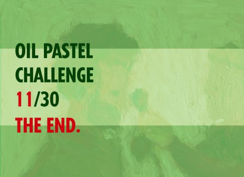 oil pastel challenge cover 11 by adesane